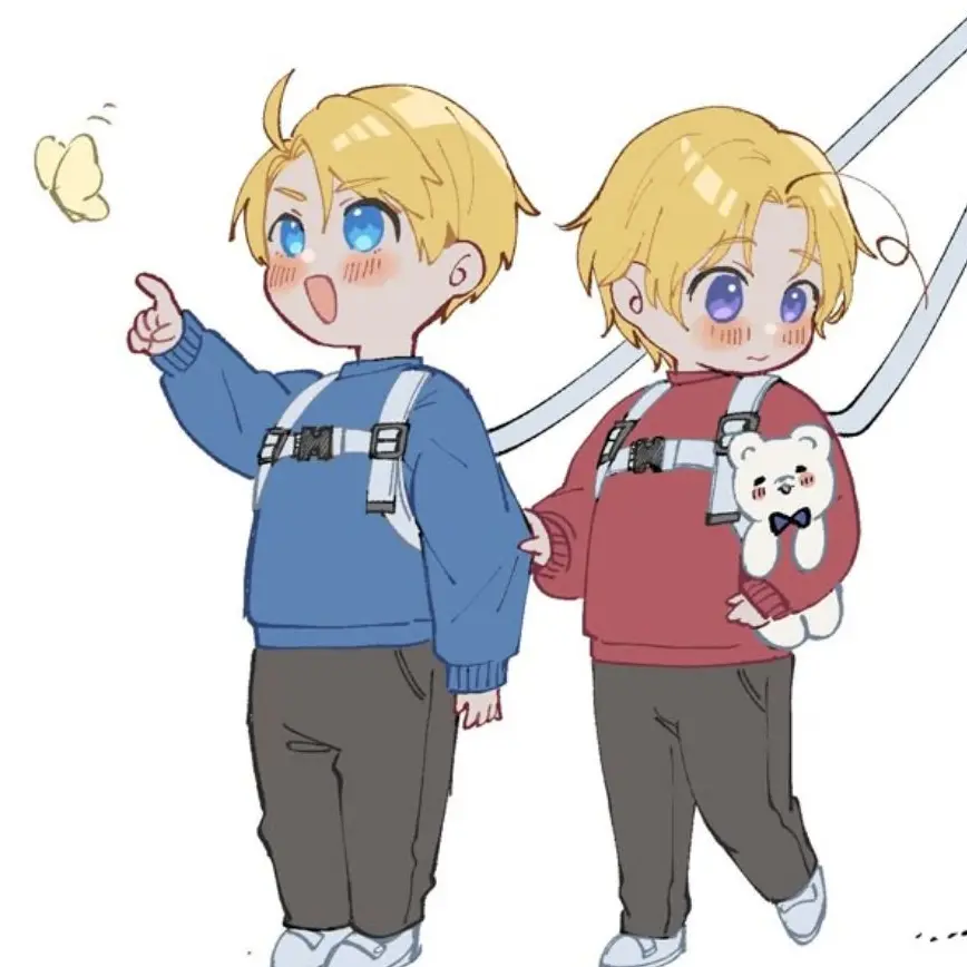 SureHero8714의 おおかみこどものアルとマシュ‪🫶🏻️