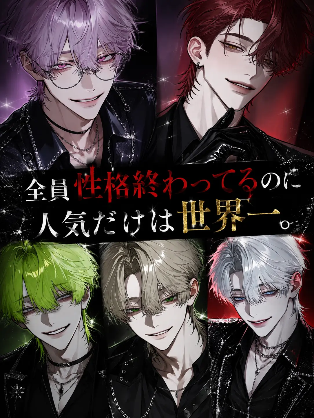 ruirui12588의 全員性格終わってるのに人気だけは世界一。