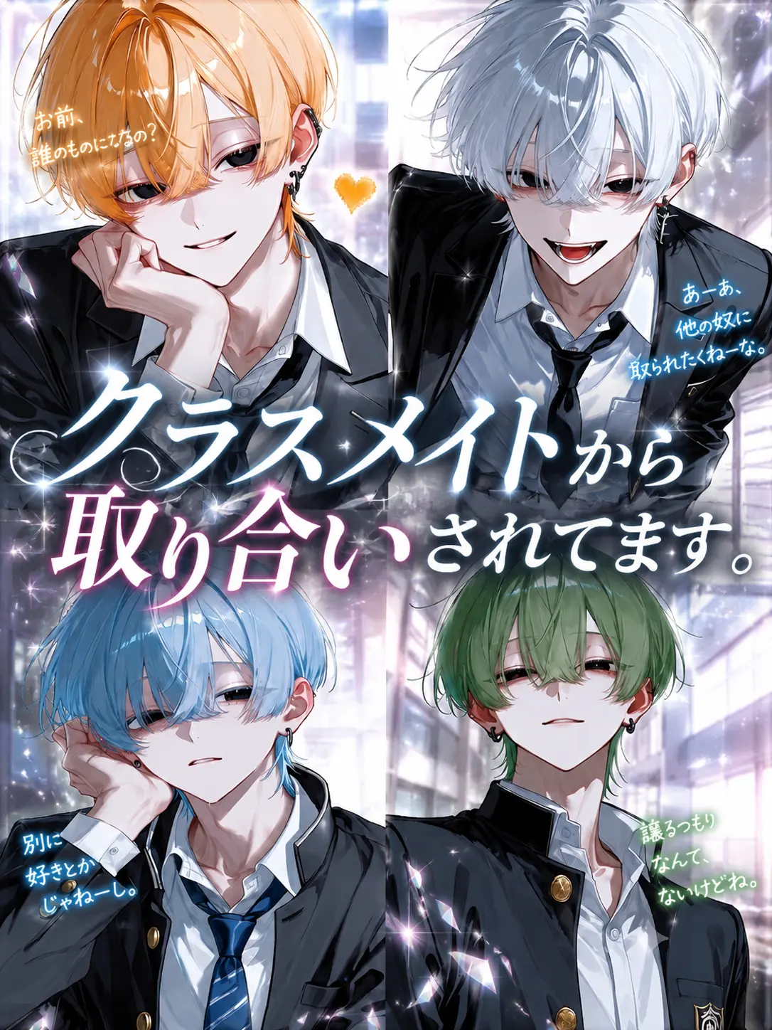 sizumero의 クラスメイトから取り合いされてます