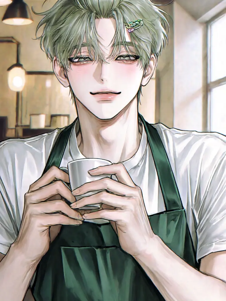 Miku2000의 推しがカフェ店員