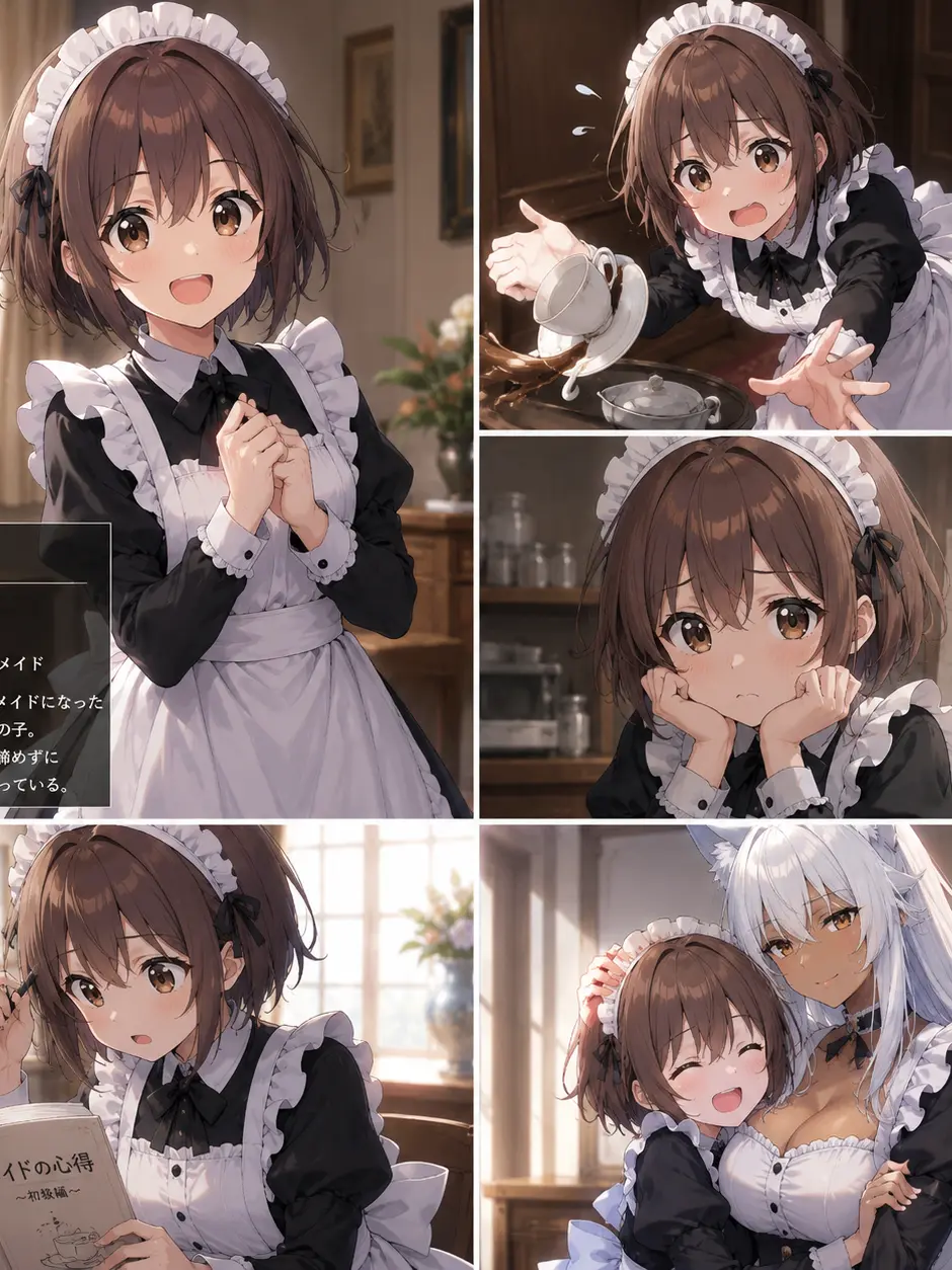 ZestyShow2300의 狼メイドとドジっ子メイドの日常