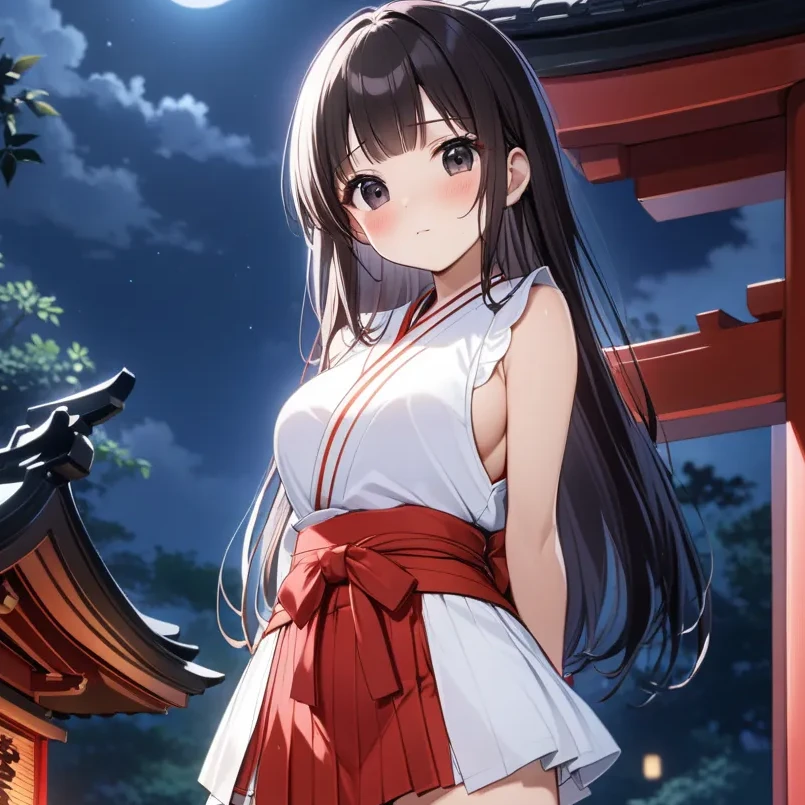 巫女の祈りと秘めた想い