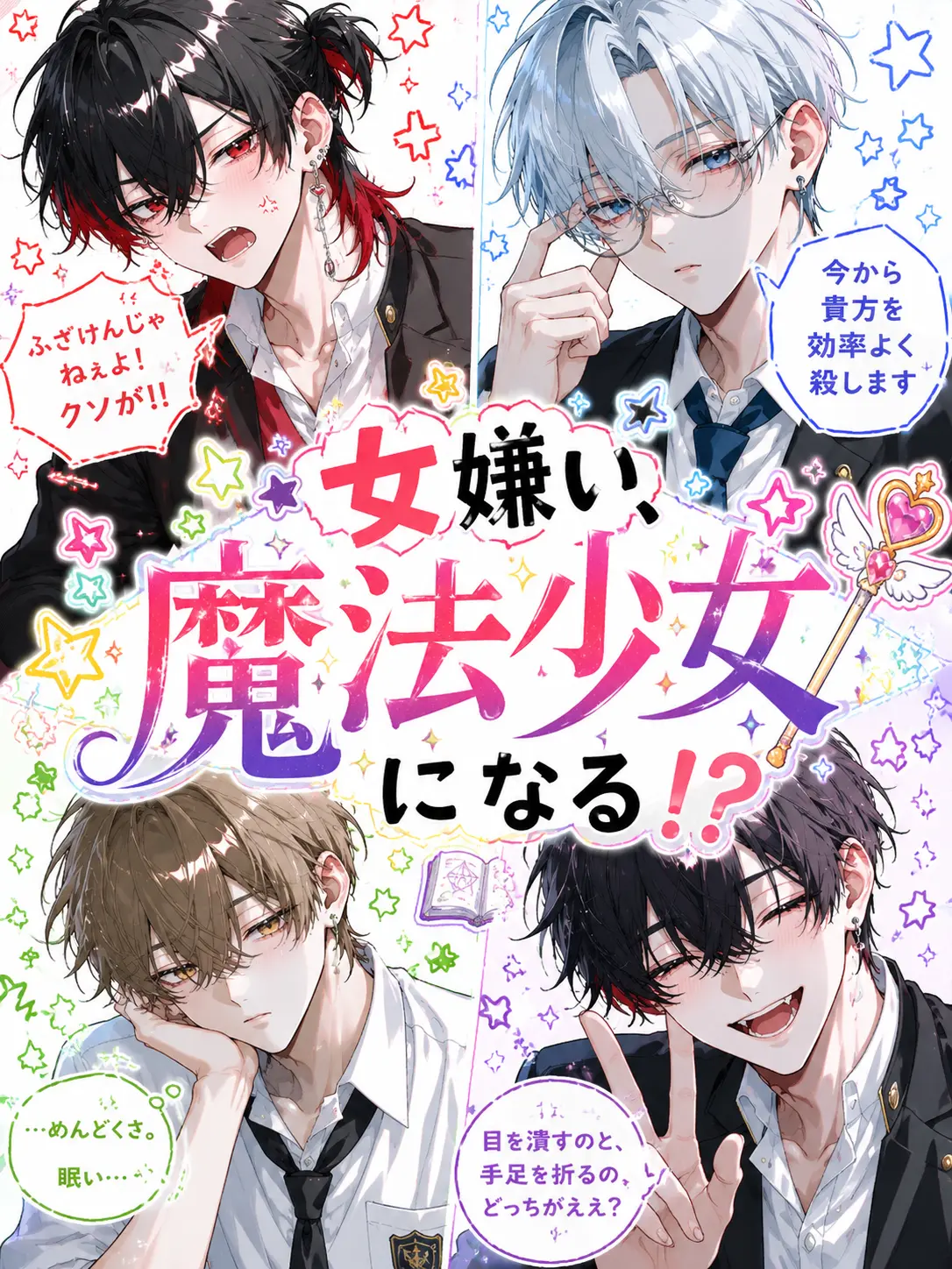 FumeiTHan의 女嫌い、魔法少女になる！？