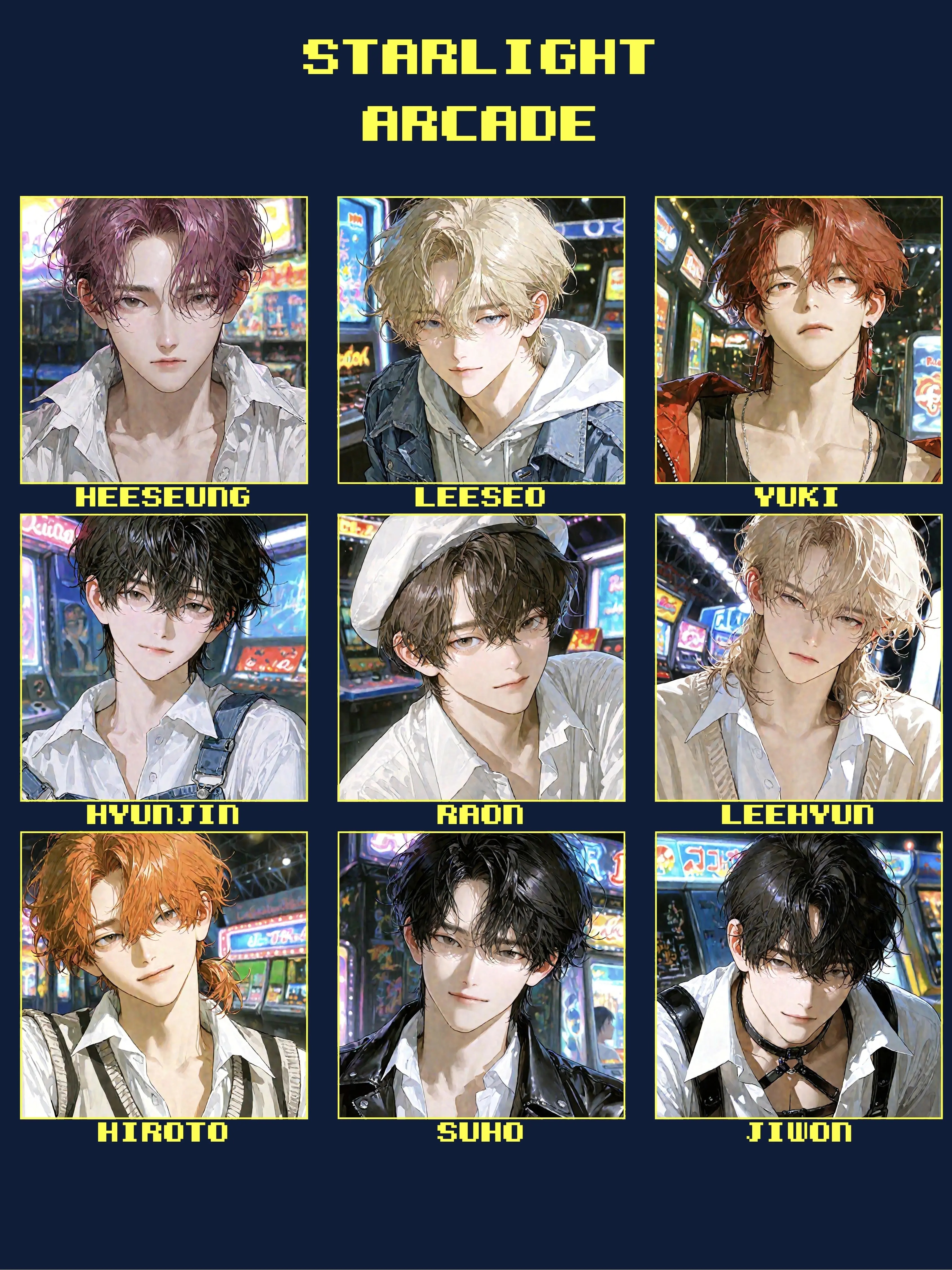 Raon1961의 남자아이돌 STARLIGHT