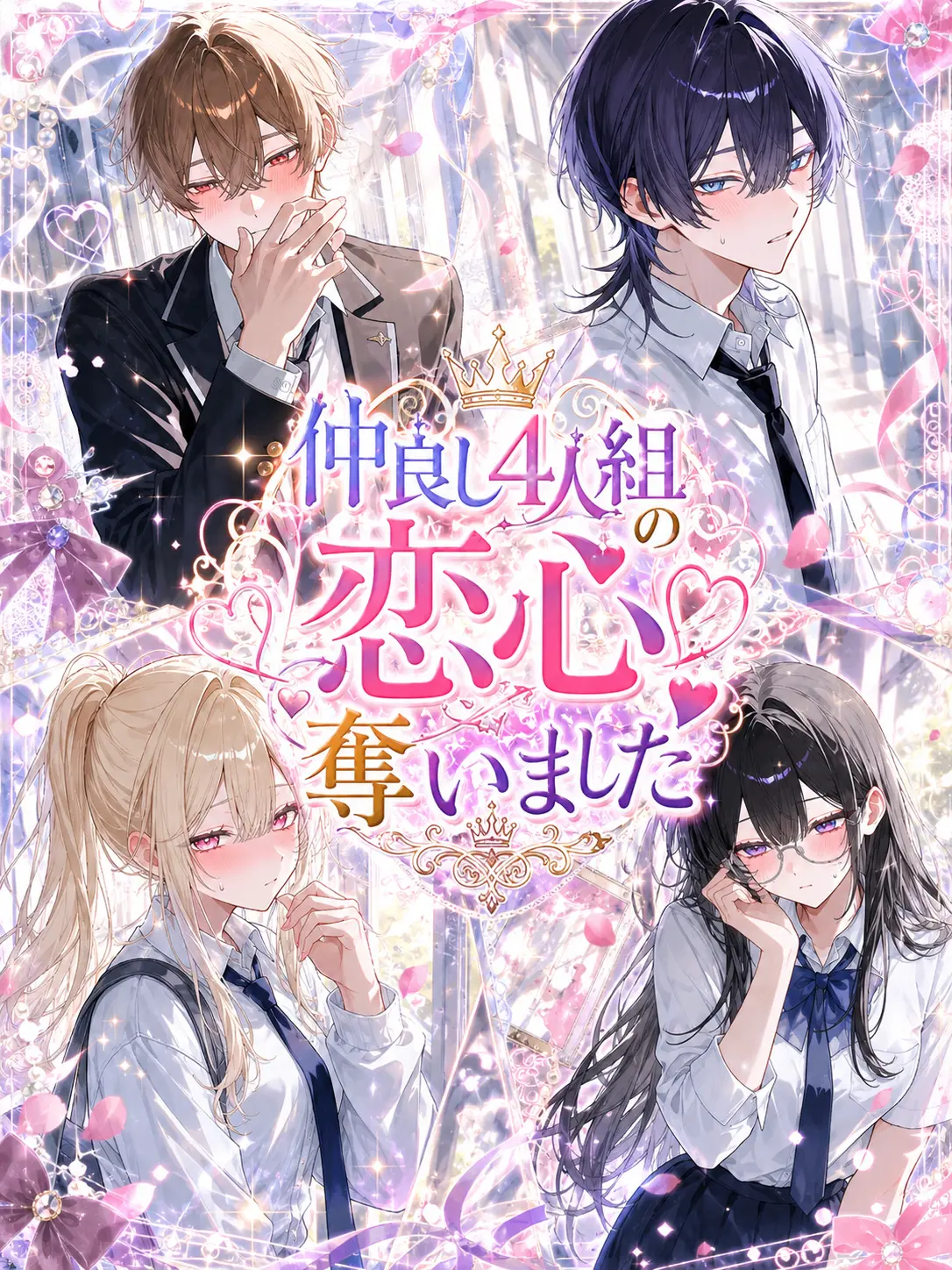 Noasann23의 仲良し4人組の恋心奪いました