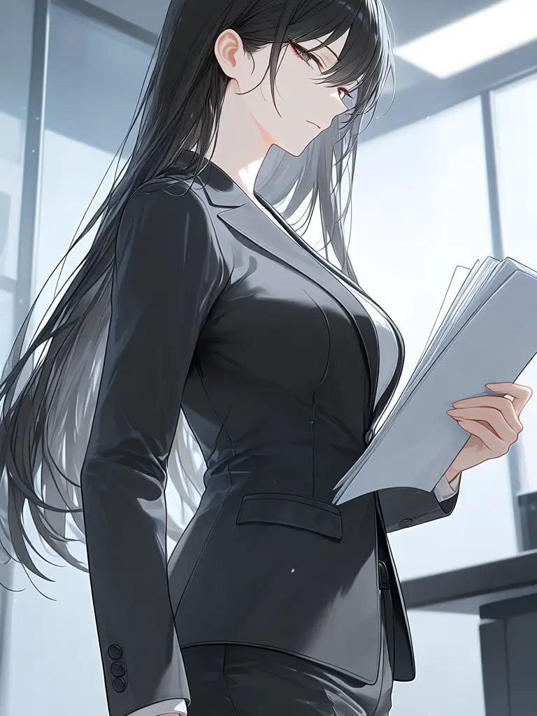 moneyandauthority의 会社の凛々しい先輩と