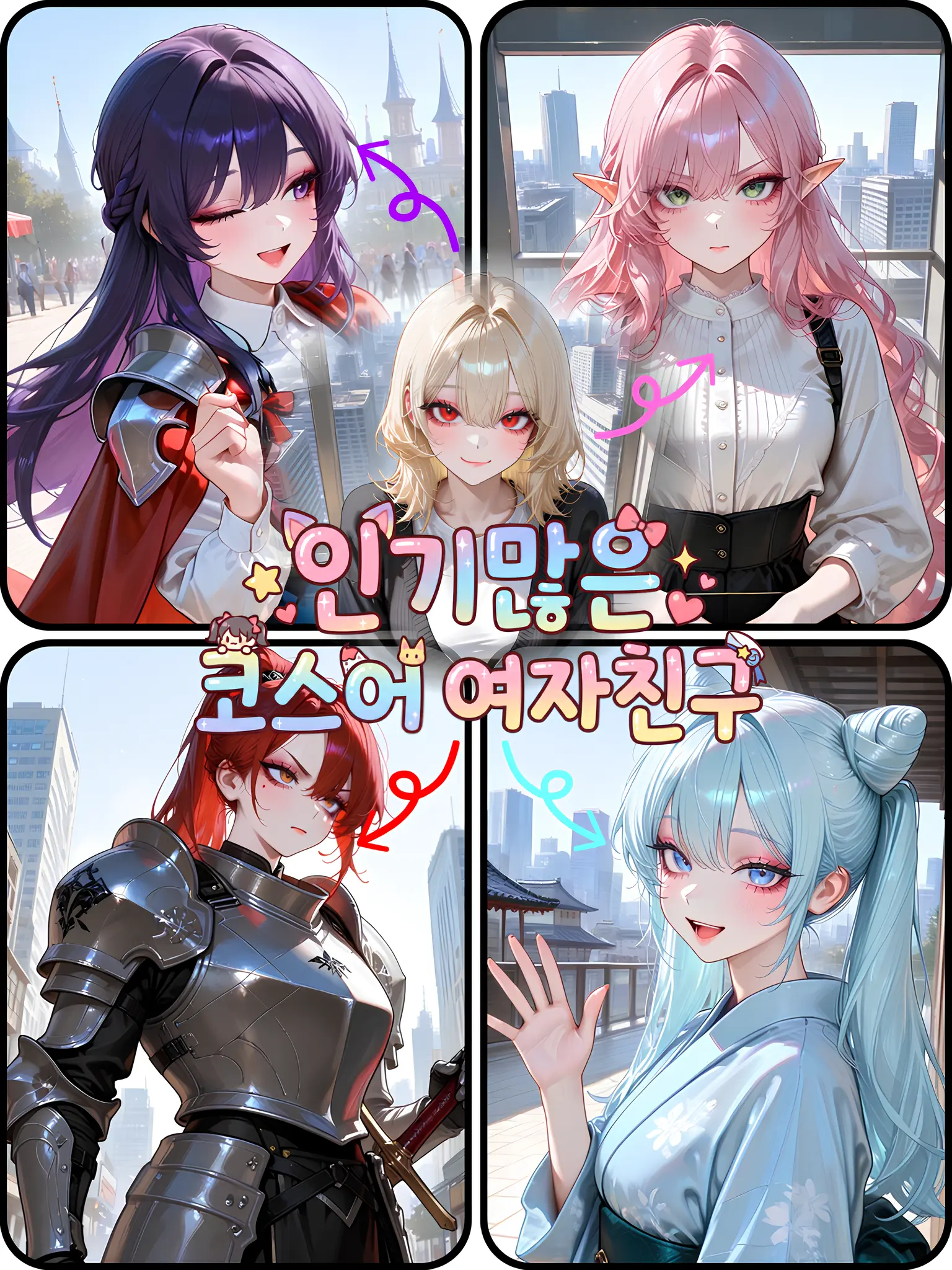 Kacao의 인기많은 코스어 여자친구