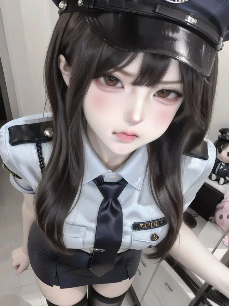 GildedFife8334의 여경인 여친에게 들켜버렸다.