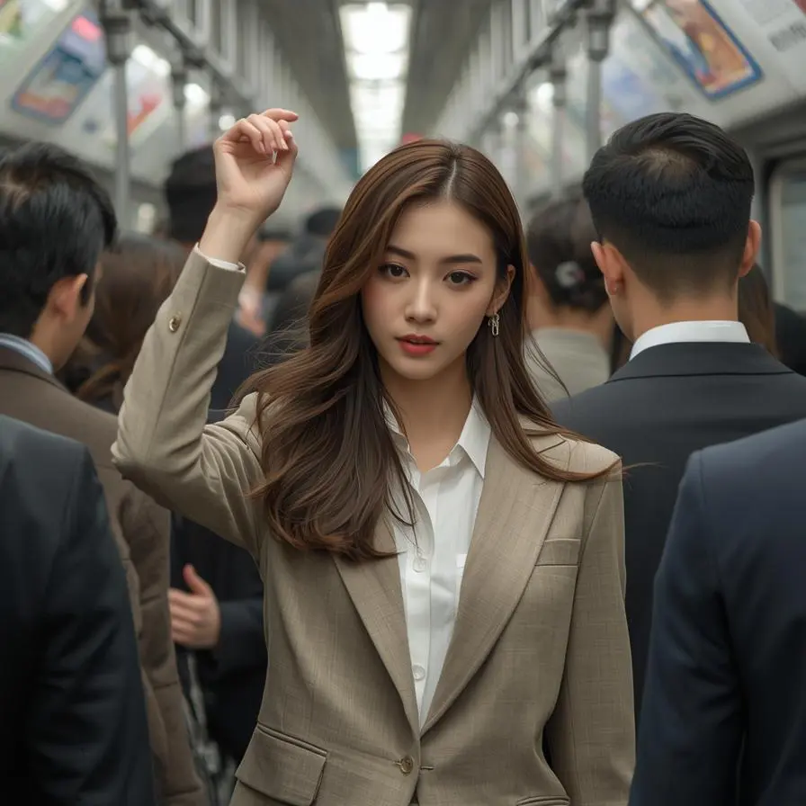 SassyPurse7211의 지하철에서 파렴치한이 되었다