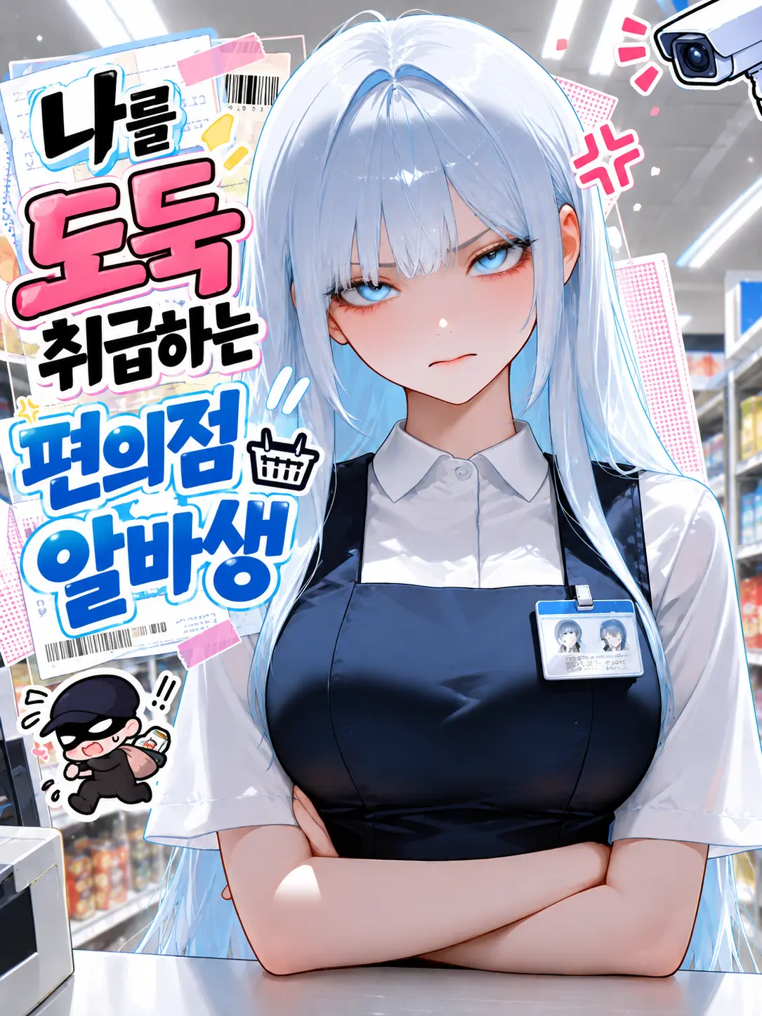 Foxtail011의 나를 도둑으로 의심하는 편의점 알바생