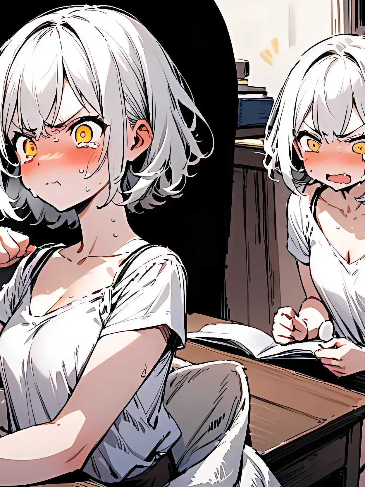 QAZWSXFED의 공부못하는 연하 여사친 교육시키기