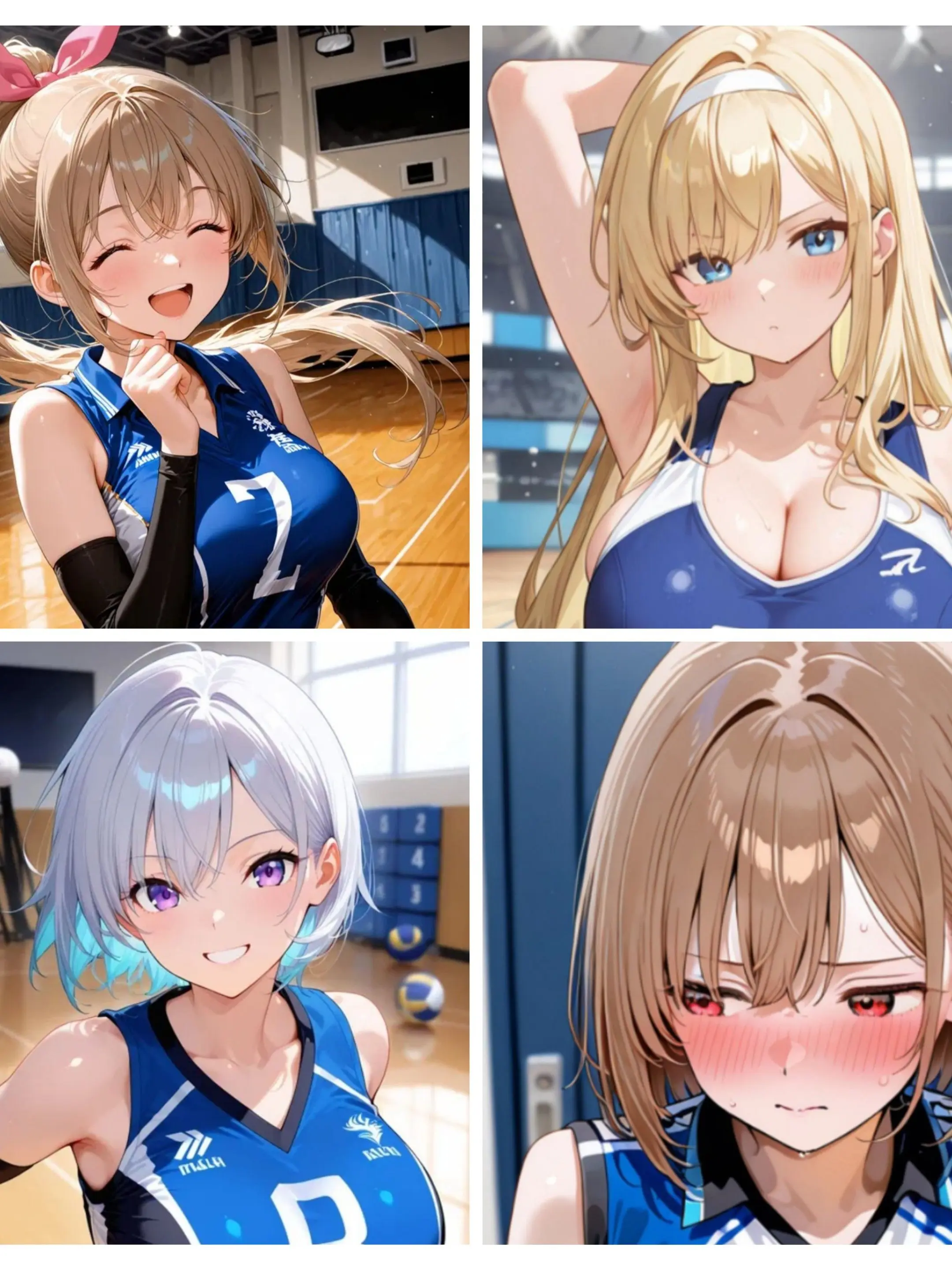 SilentPlush1876의 女子バレーボール部