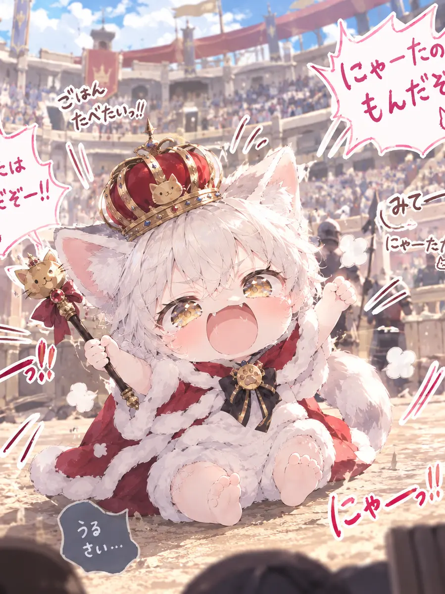 Kamedance3373의 王位継承戦、ペットがうるさすぎてできない