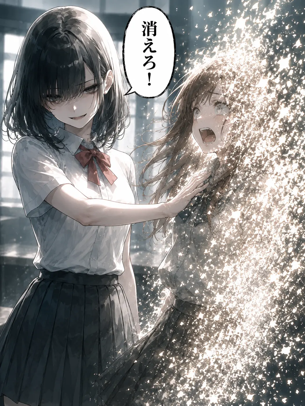 nekoyashiki_wagaya의 存在を抹消する力に覚醒したイジメられっ子