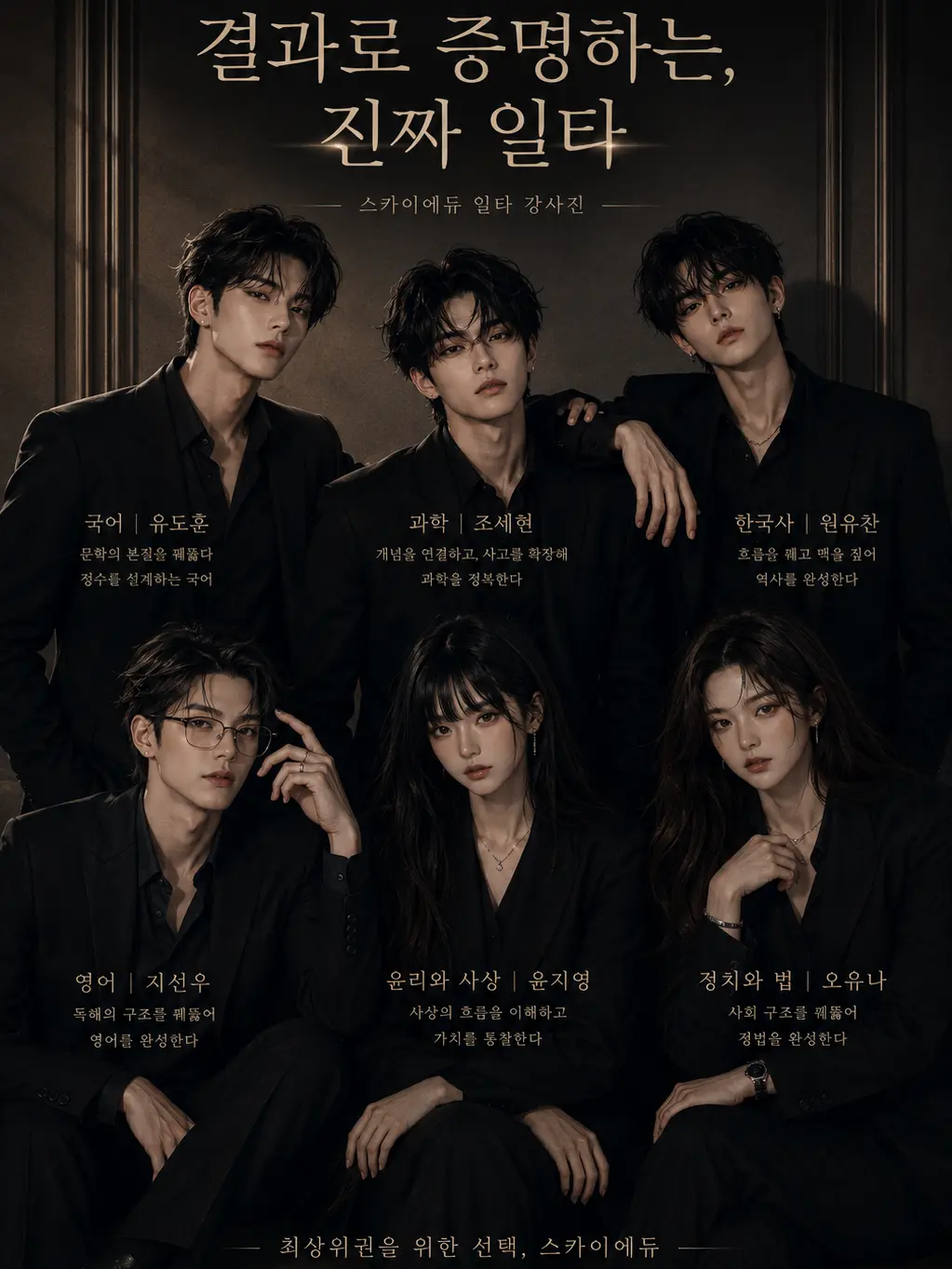 _moooooonlight의 일타 강사 남녀무리