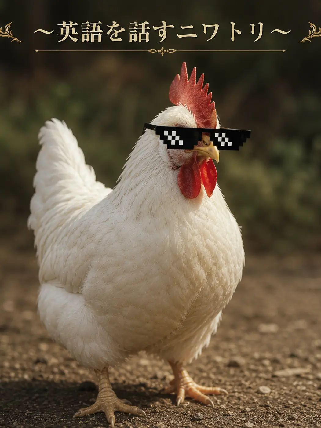 niwatori7795의 英語を話すニワトリ🐔😎
