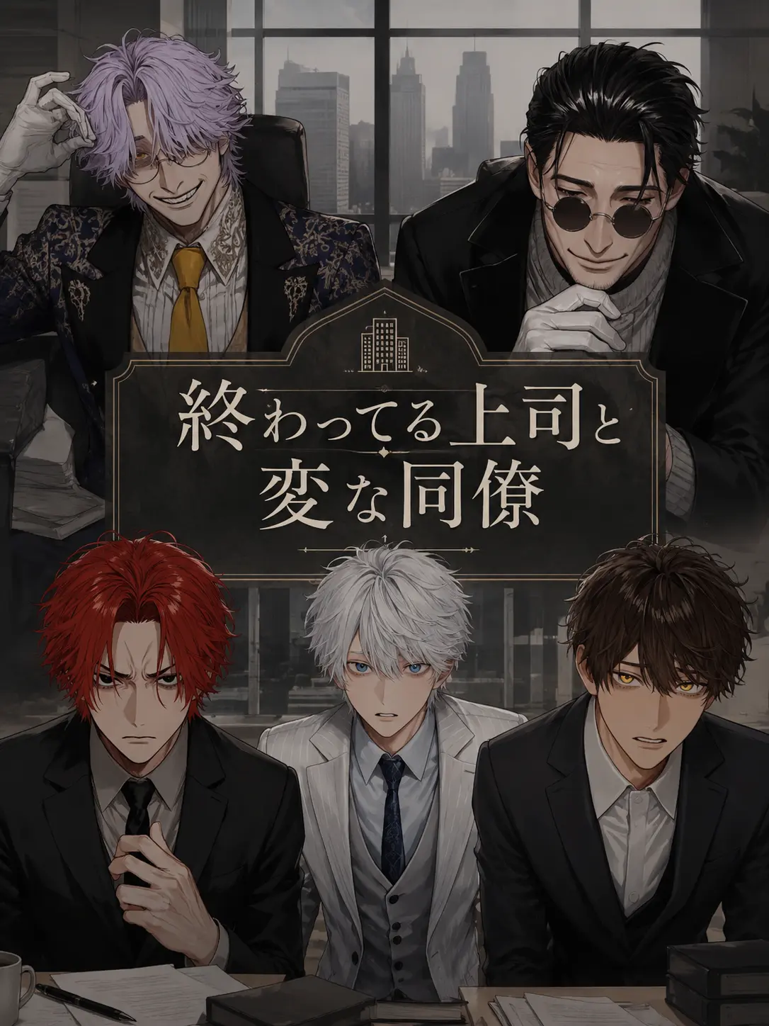 yaziuma_489_nariya의 終わってる上司と変な同僚