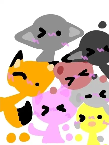 dkwmdkwk의 オリキャラ作りイベント+オオカミ;;+キツネ;;