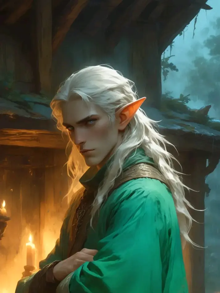 DreamingDweeber의 Elf Hermit Elendir