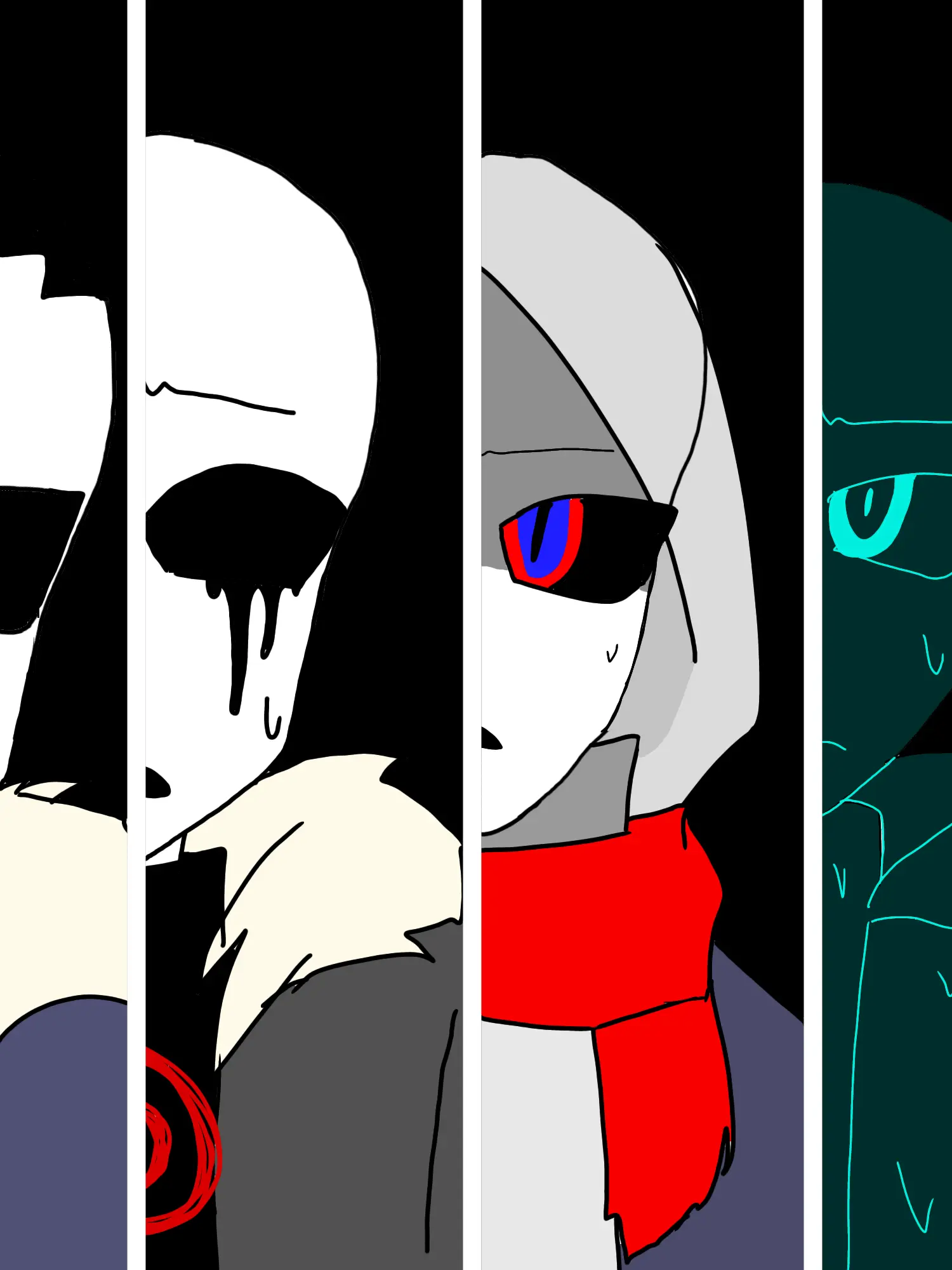 MJ_ilke_sans의 흑화한 당신과 그에 당황한 배드가이즈