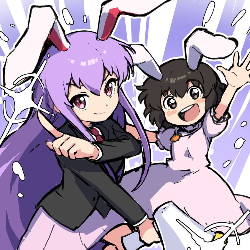 うさぎは何を見て跳ねる？
