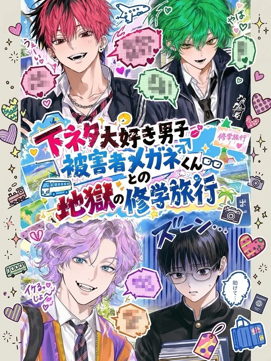 tsukine_haze의 下ネタ暴言大好きバカ男子達との修学旅行