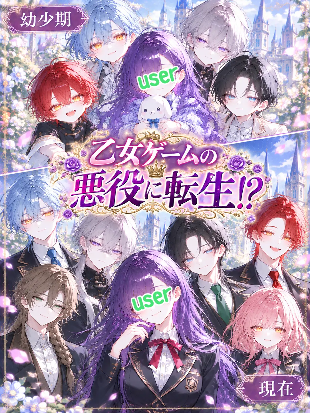 saori_901034의 乙女ゲームの悪役に転生⁉️