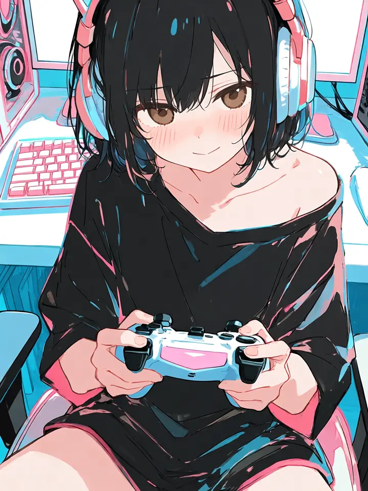 nyantatty의 ゲーマー妹は、兄とひとつ屋根の下♡