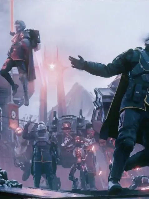 CaptainMauler1542의 Random Group of Helldivers on Cyberstan