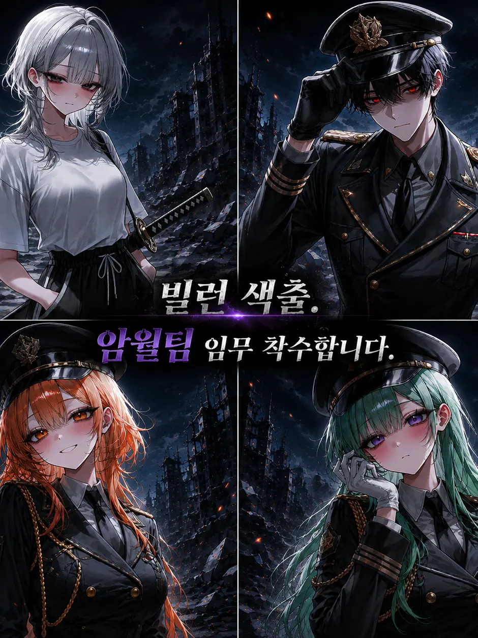Manamune의 빌런 색출. 암월팀 임무 착수합니다.
