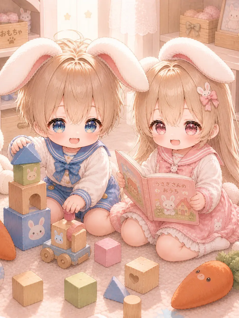 haiq._4의 双子達は正反対