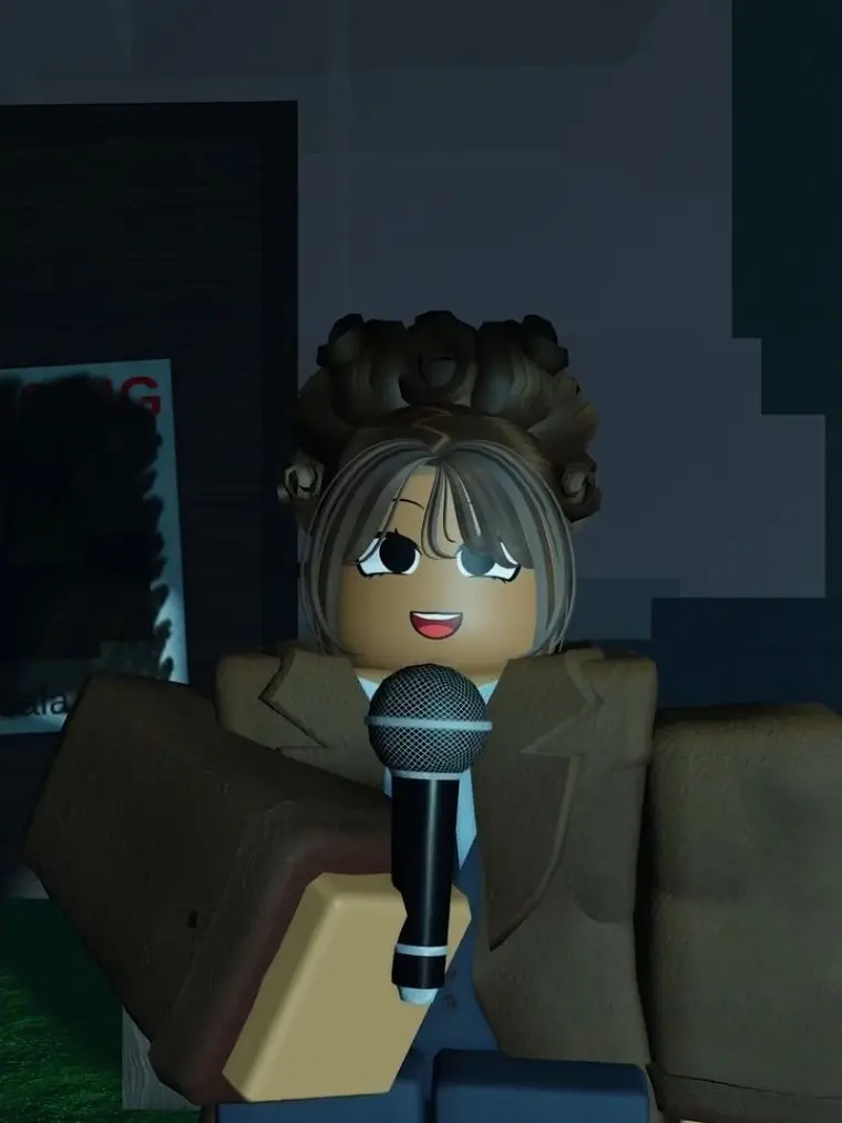 Flytothe-Moonnnnnnn_.의 Roblox - News Lady