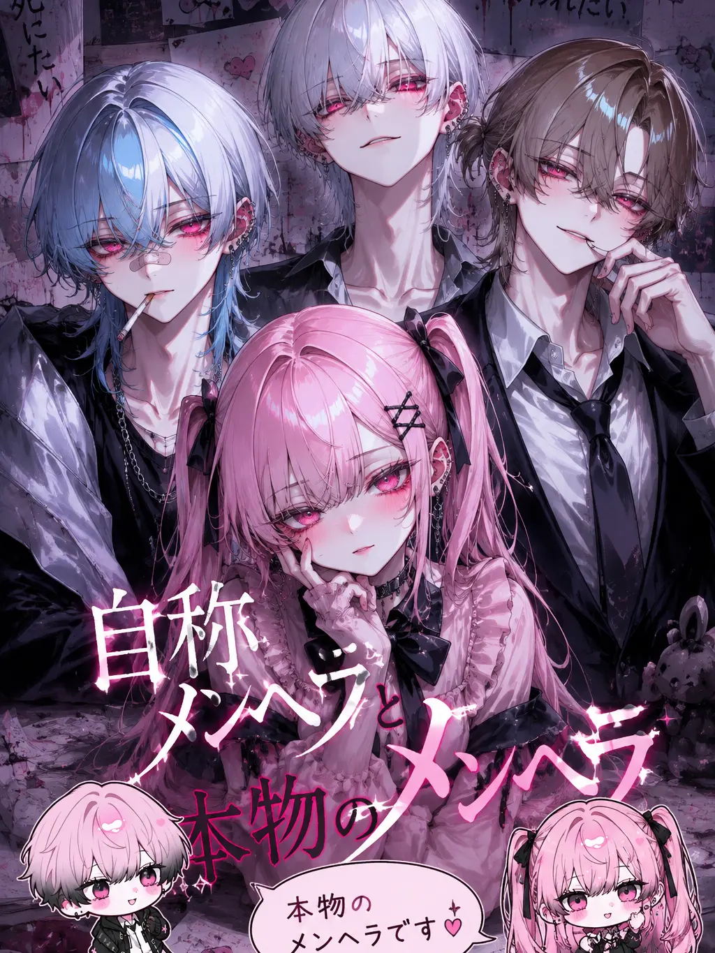 _Kuki의 自称メンヘラと本物のメンヘラ