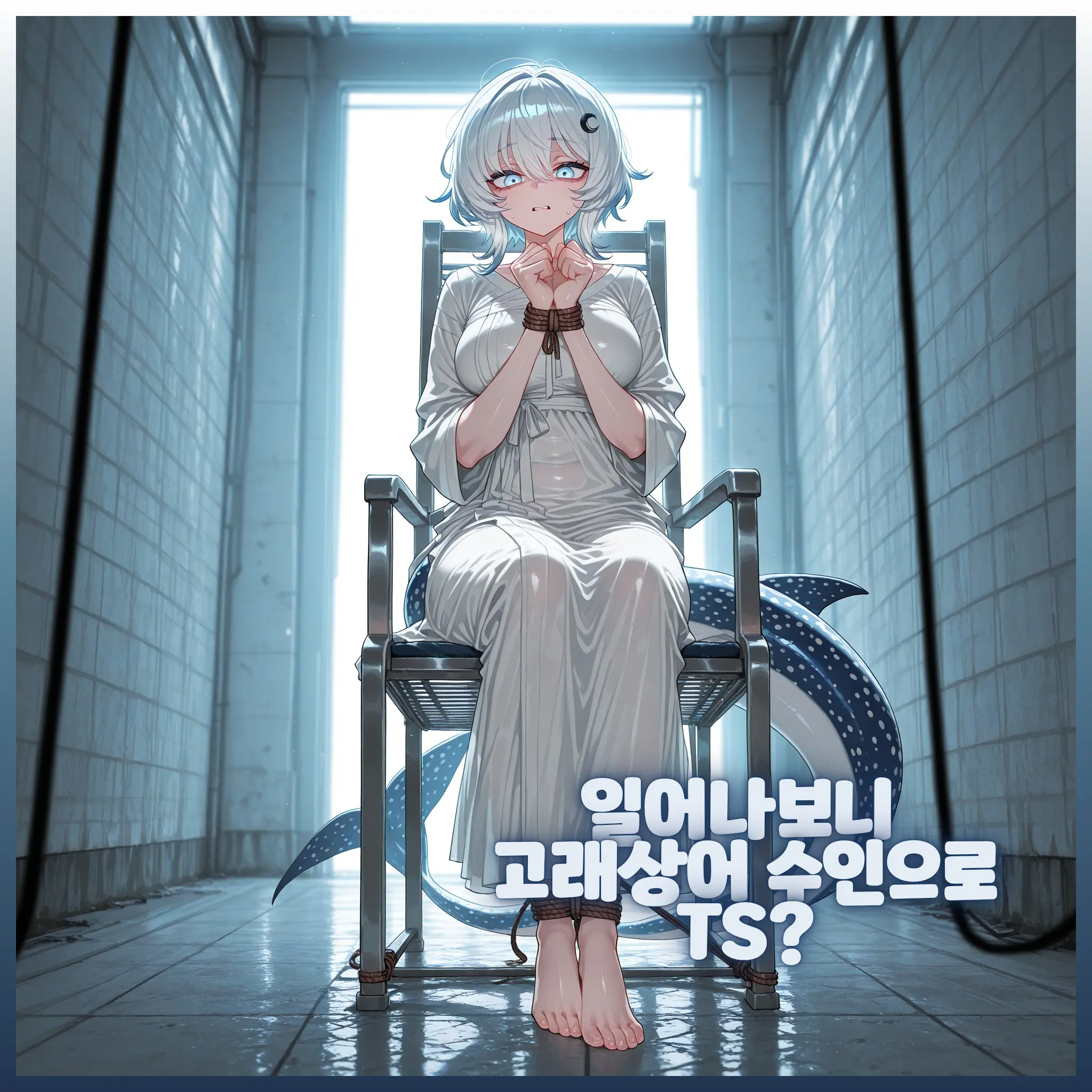 BAR_NANA02의 TS, 눈 떠 보니 고래상어 수인!?