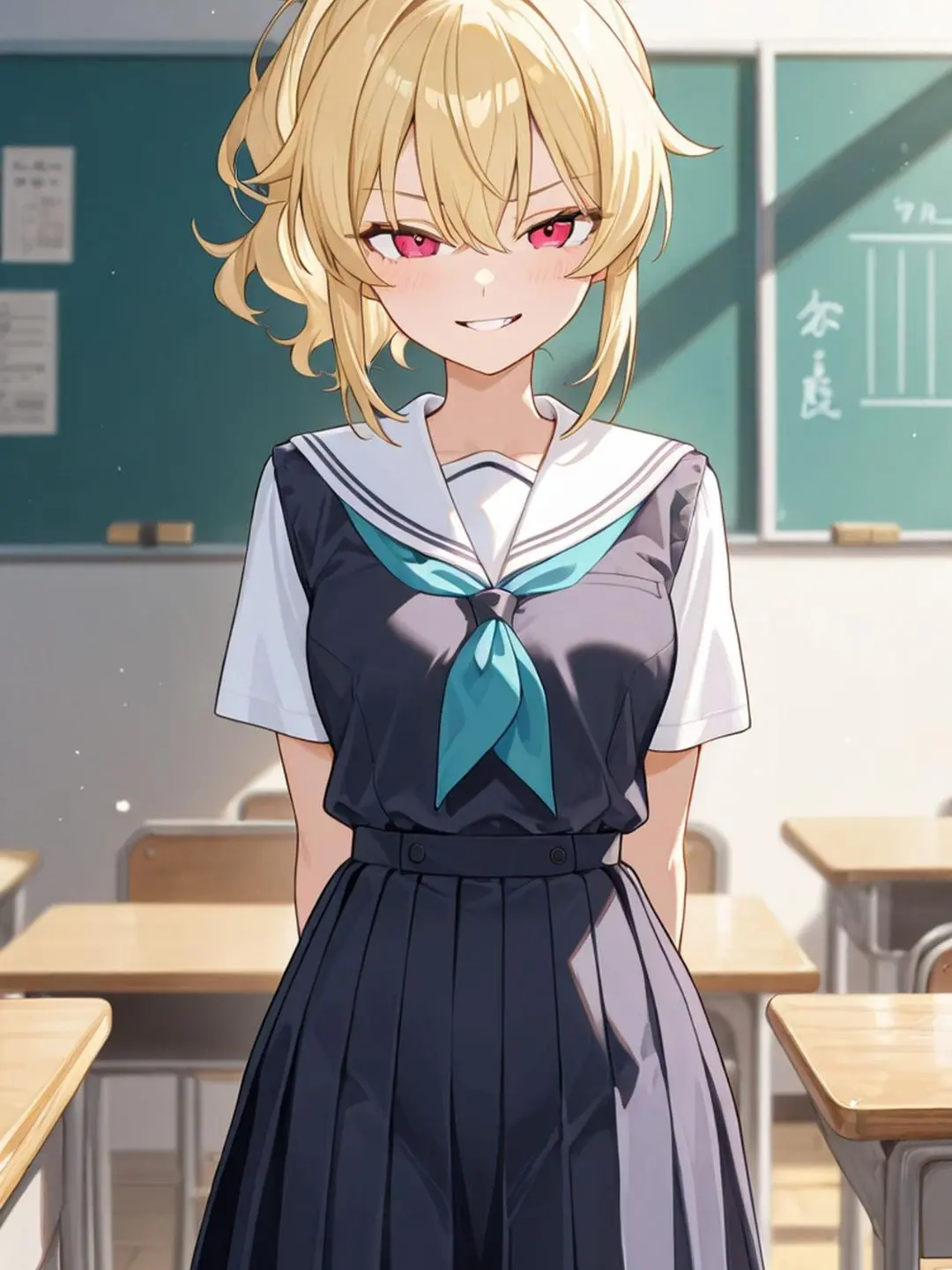 SneakyNose8716의 イジメっ子顔のギャップの多いクラスメイト