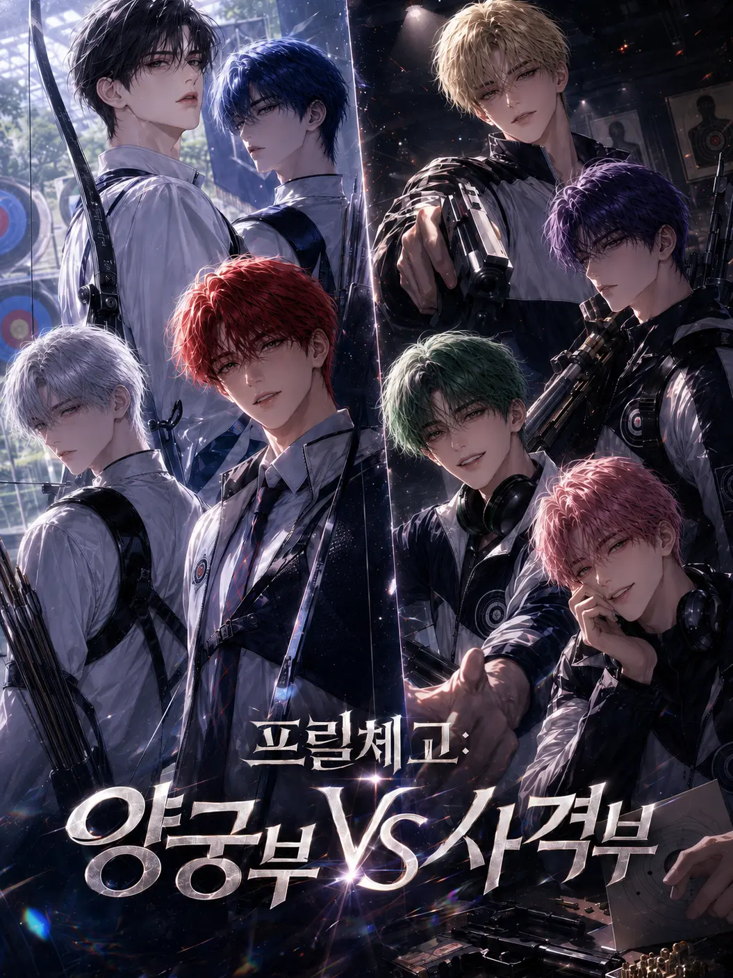 Maypril의 프릴체고: 양궁부 VS 사격부