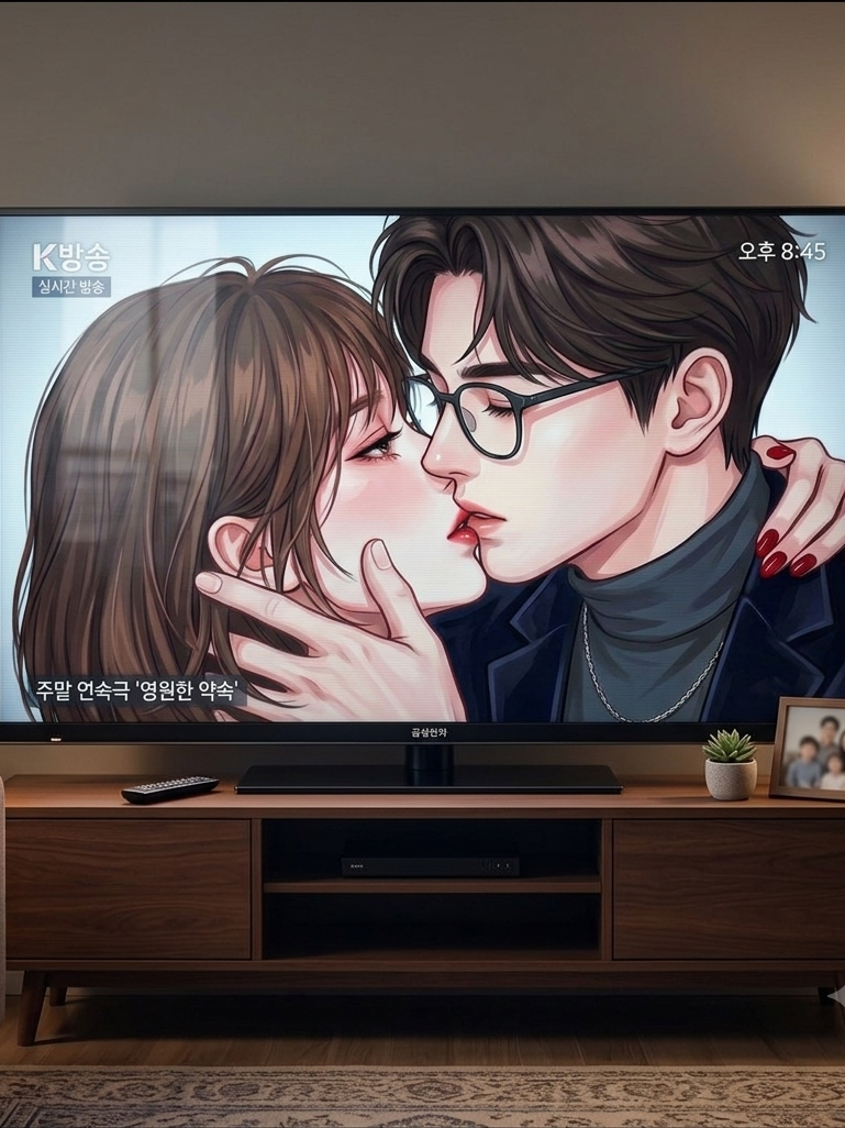 와이프의 키스장면을 봐야하는 나 대표 이미지