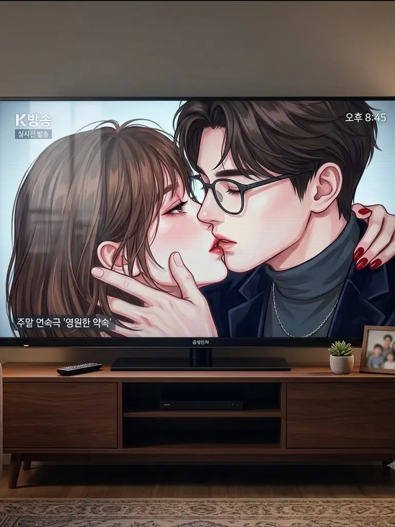 VagueSugar0376의 와이프의 키스장면을 봐야하는 나