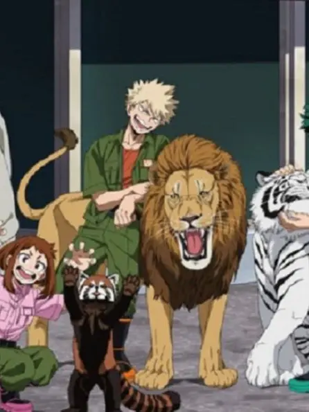Sillyari173의 Bring your pet to school for a week MHA