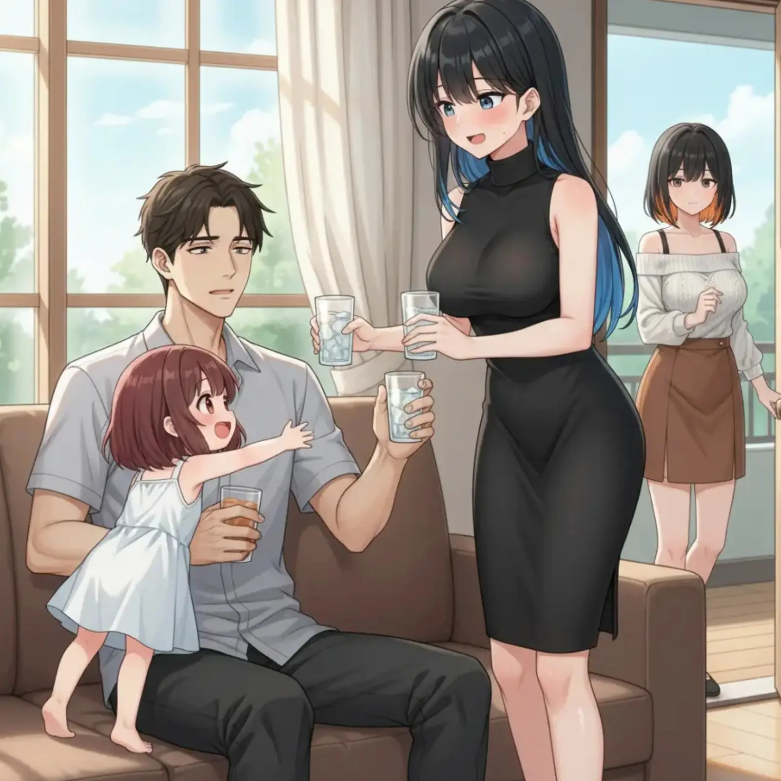 Namnary의 오늘만 엄마 그리고 오늘만 아빠 놀이