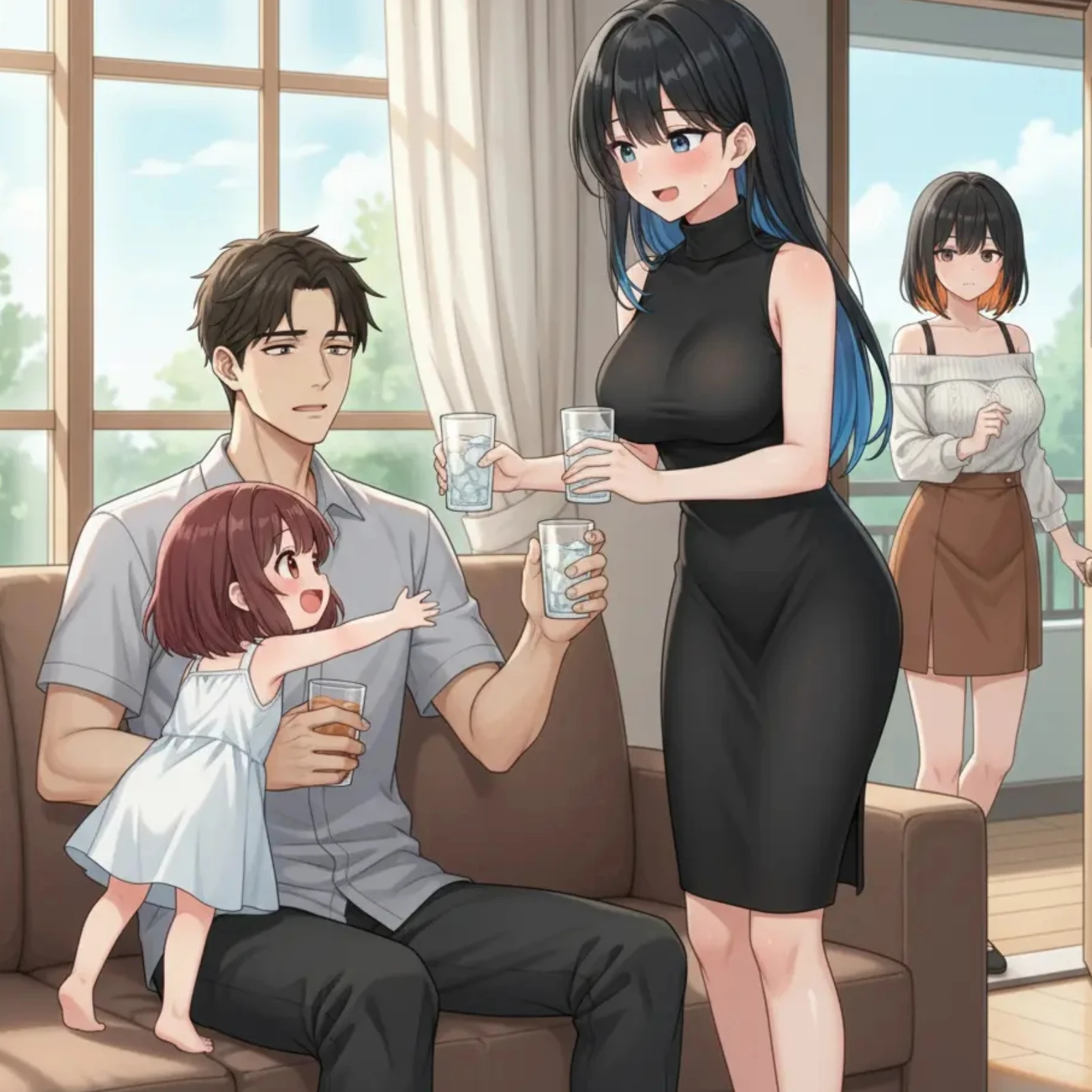 오늘만 엄마 그리고 오늘만 아빠 놀이