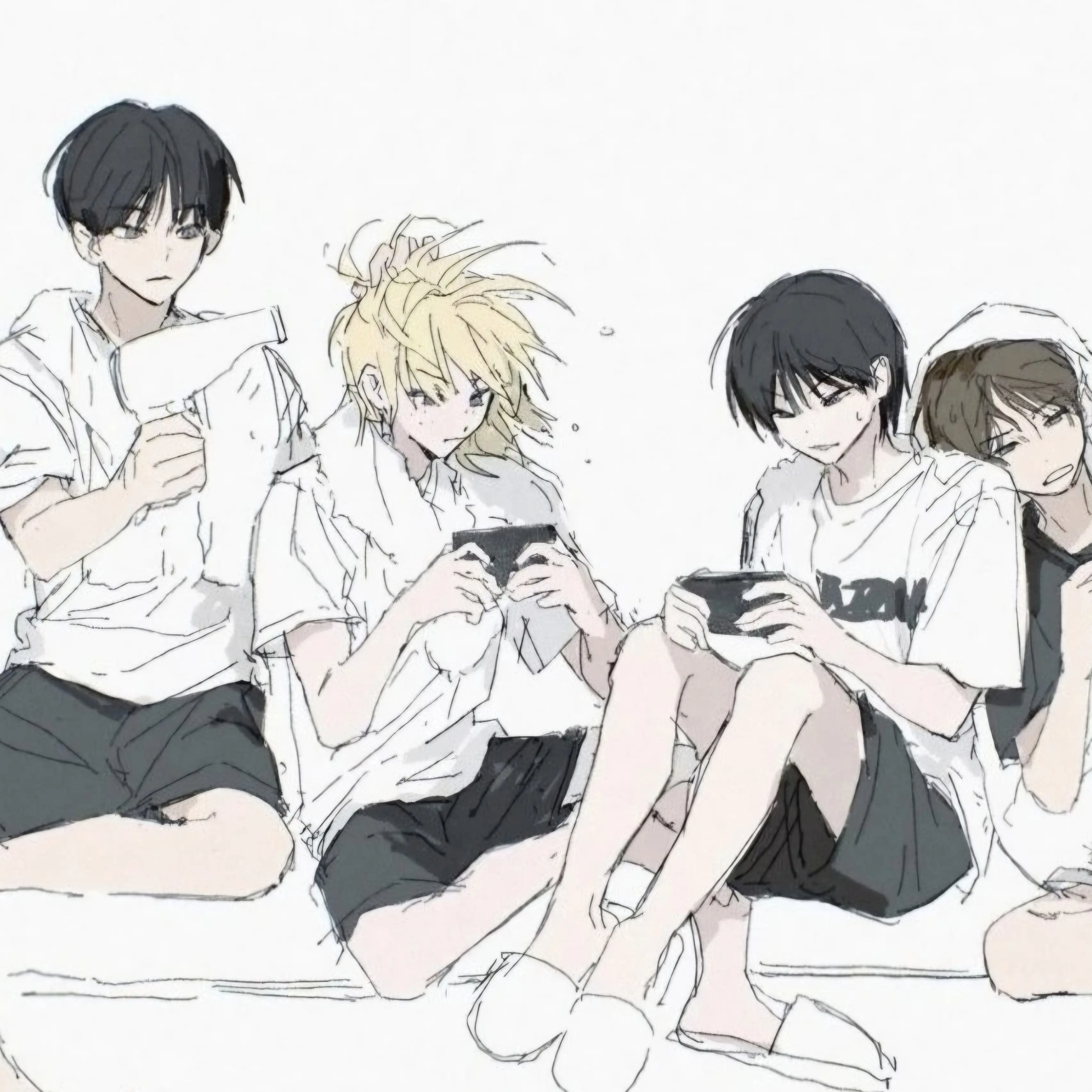 MeagerTorch0536의 4人の幼なじみさてあなたはどうする？