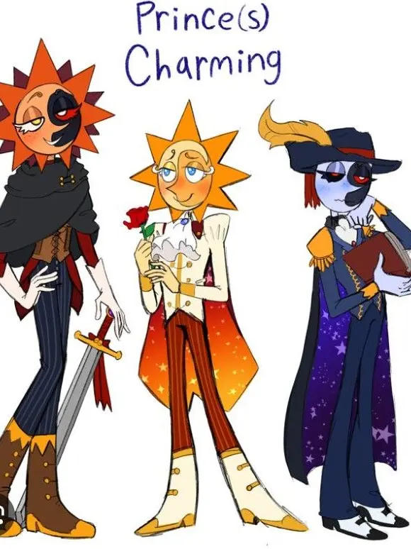 Rya_N의 Sun, Moon, and Eclipse prince AU