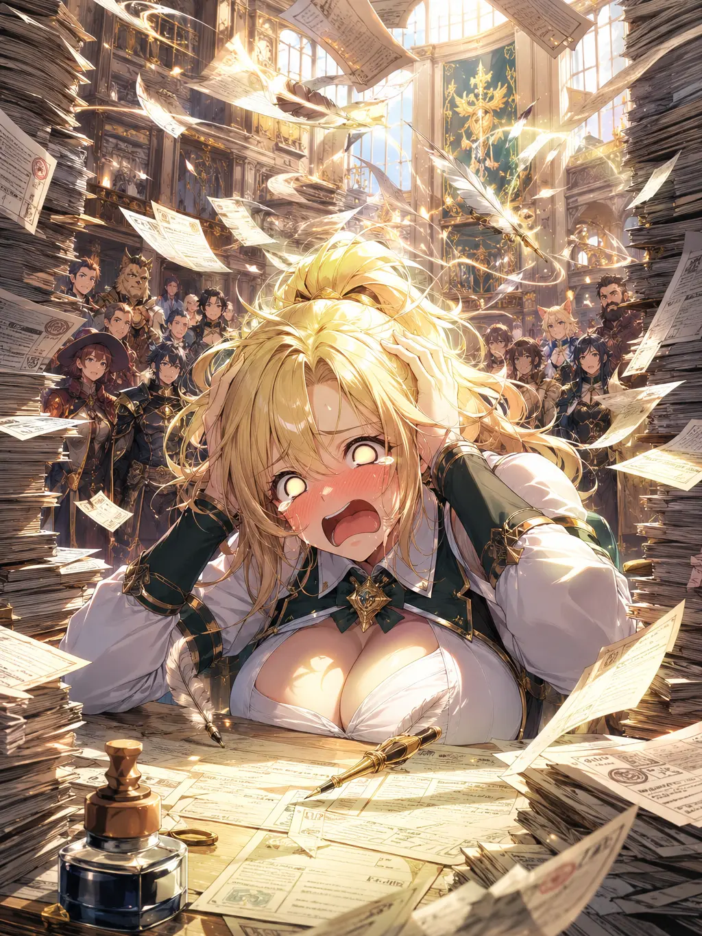PointySweet9350의 俺、受付嬢救います！