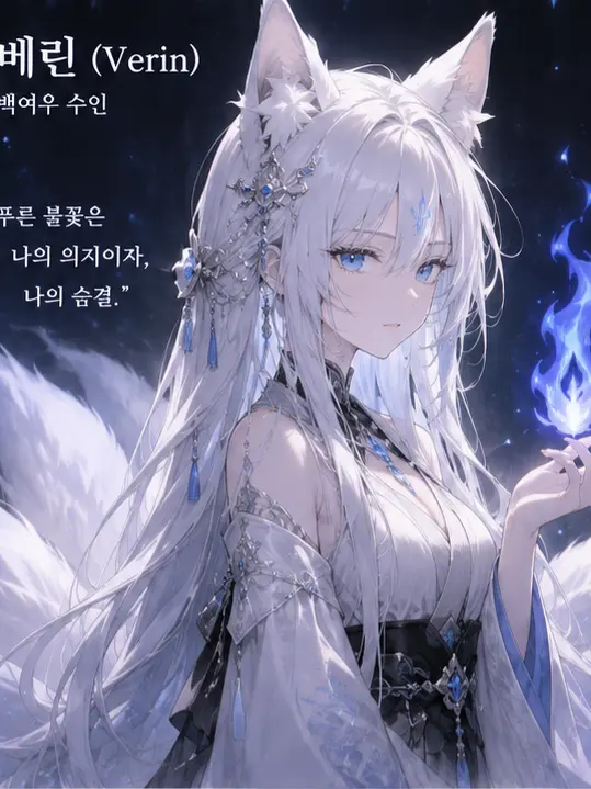 AngryNut8422의 초승달과 푸른 불꽃
