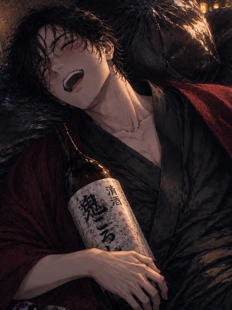 mofmofmos1000의 ゴミ捨て場で酔いつぶれた殺し屋