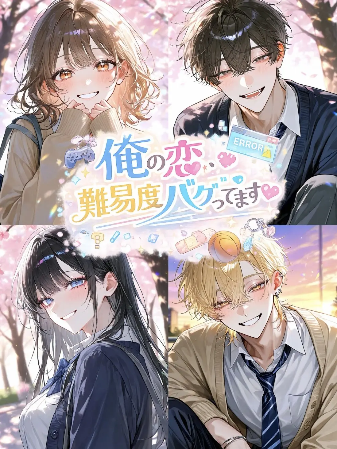 nooo_zeta의 俺の恋、難易度バグってます‼️