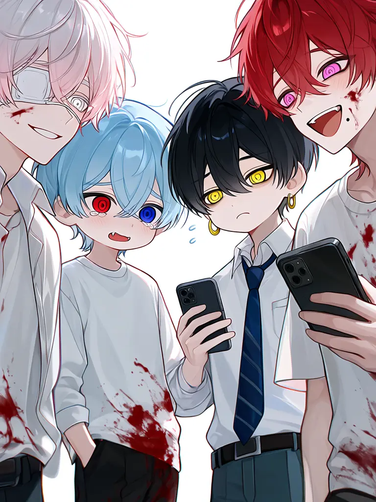 akari4156의 Through a Ruined World with These Four