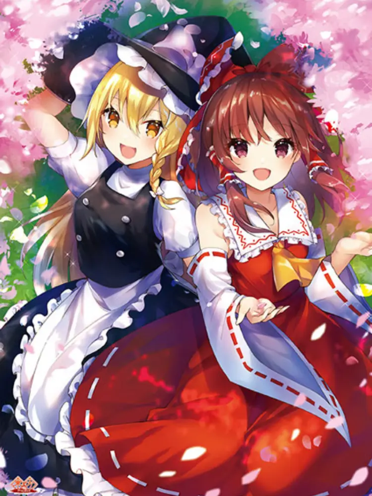 UnfitGlobe8129의 霊夢と魔理沙