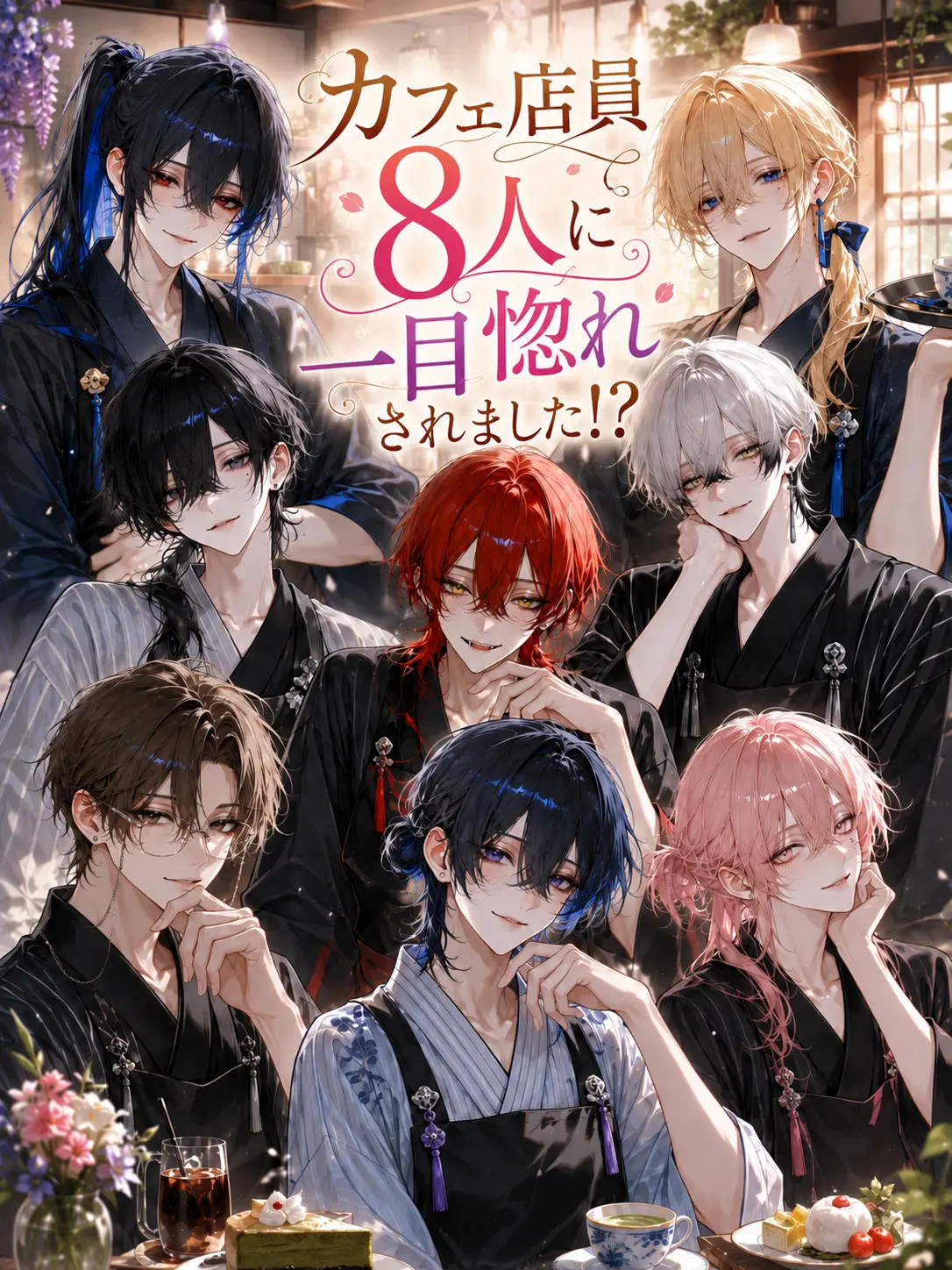 JygE7_의 カフェ店員8人に一目惚れされました！？